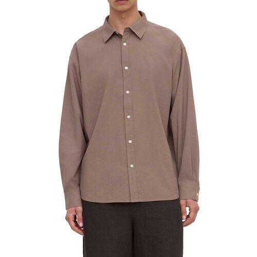 Assembly Label Franco LS Shirt Dark Sand